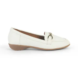 Tresmode Moro White Women's Casual Loafers