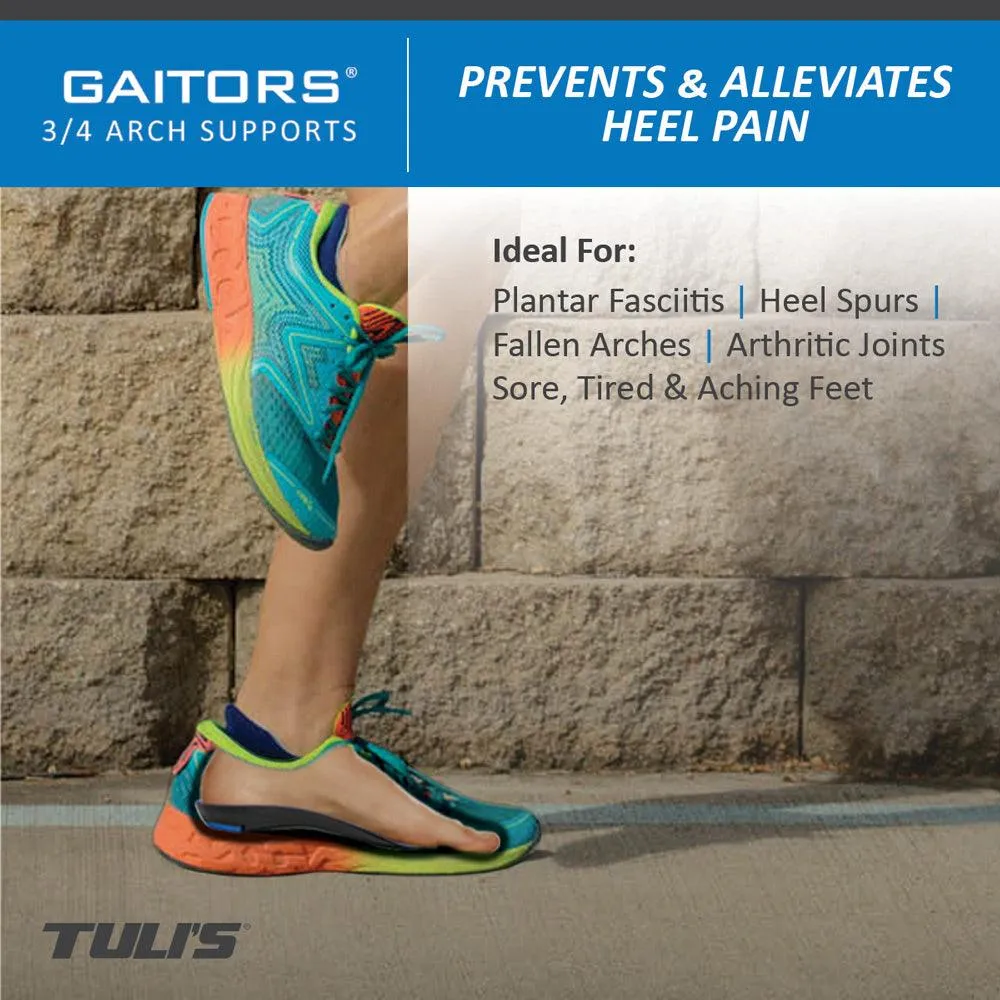 Tuli's® Gaitors® 3/4 Length Arch Supports