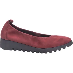 Women's Aetrex Brianna Burgundy Suede