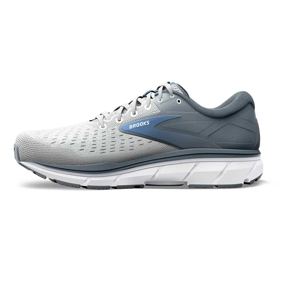 Women's Dyad 11 Running Shoe - Grey/White/Blue - Regular (B)