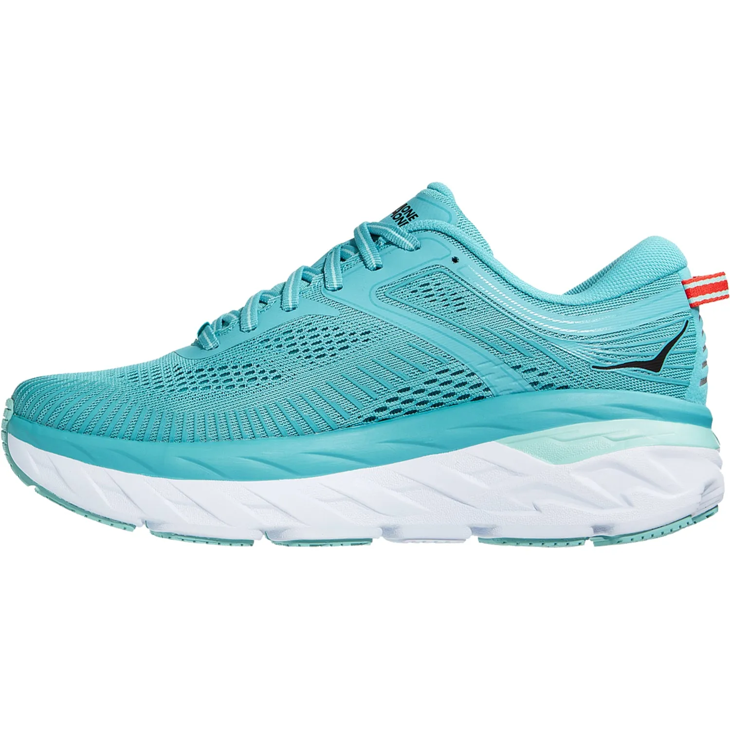 Women's Hoka Bondi 7 Aquarelle/Eggshell Blue Mesh