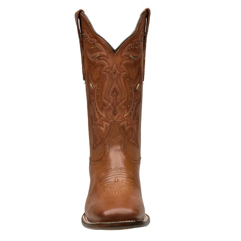 Women's Mía Western Embroidery Cowgirl Boots - Square Toe