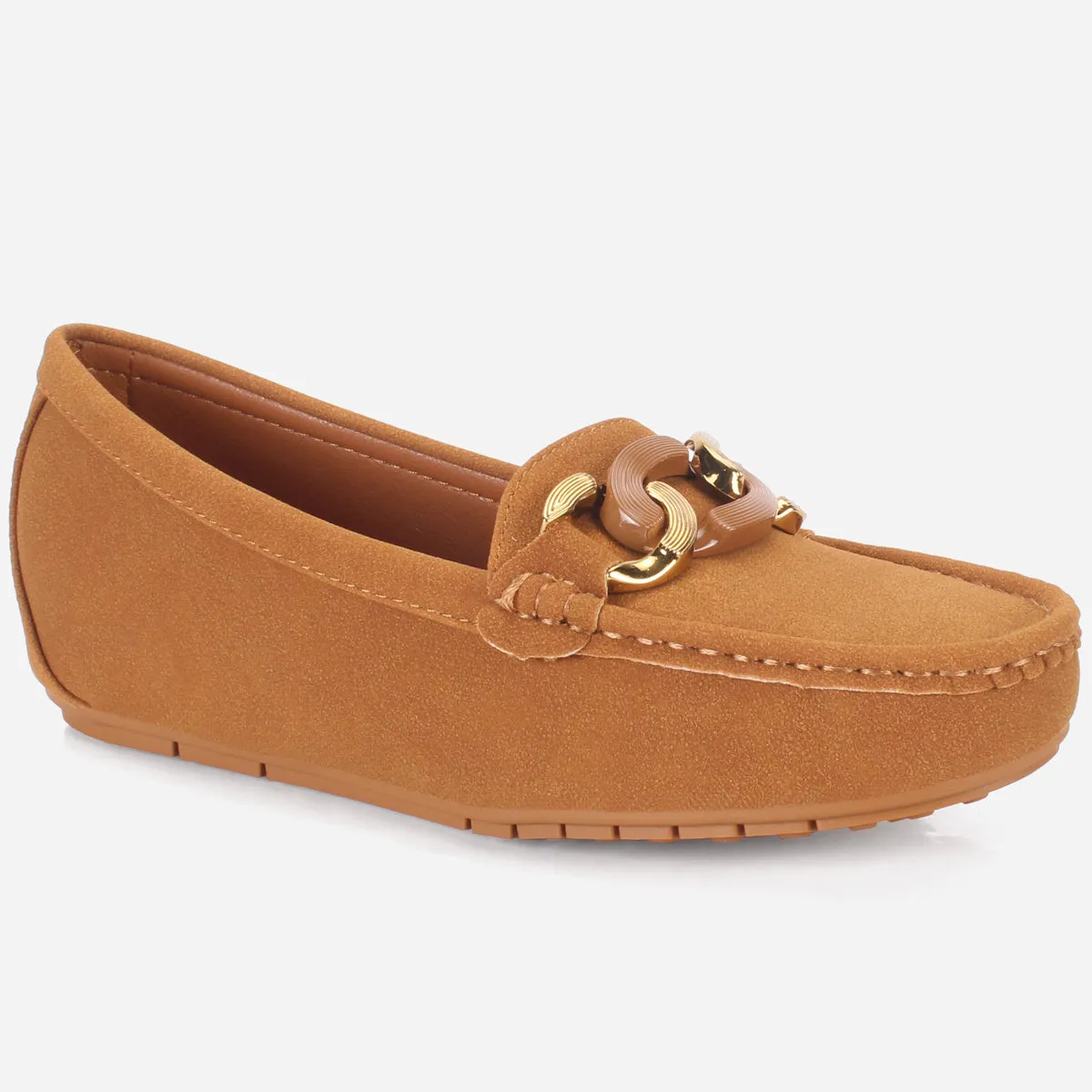 Womens "KADENCE" Low Wedge Moccasins