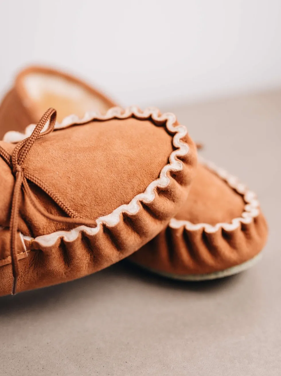 Women's Sheepskin Moccasin Slipper | AVA