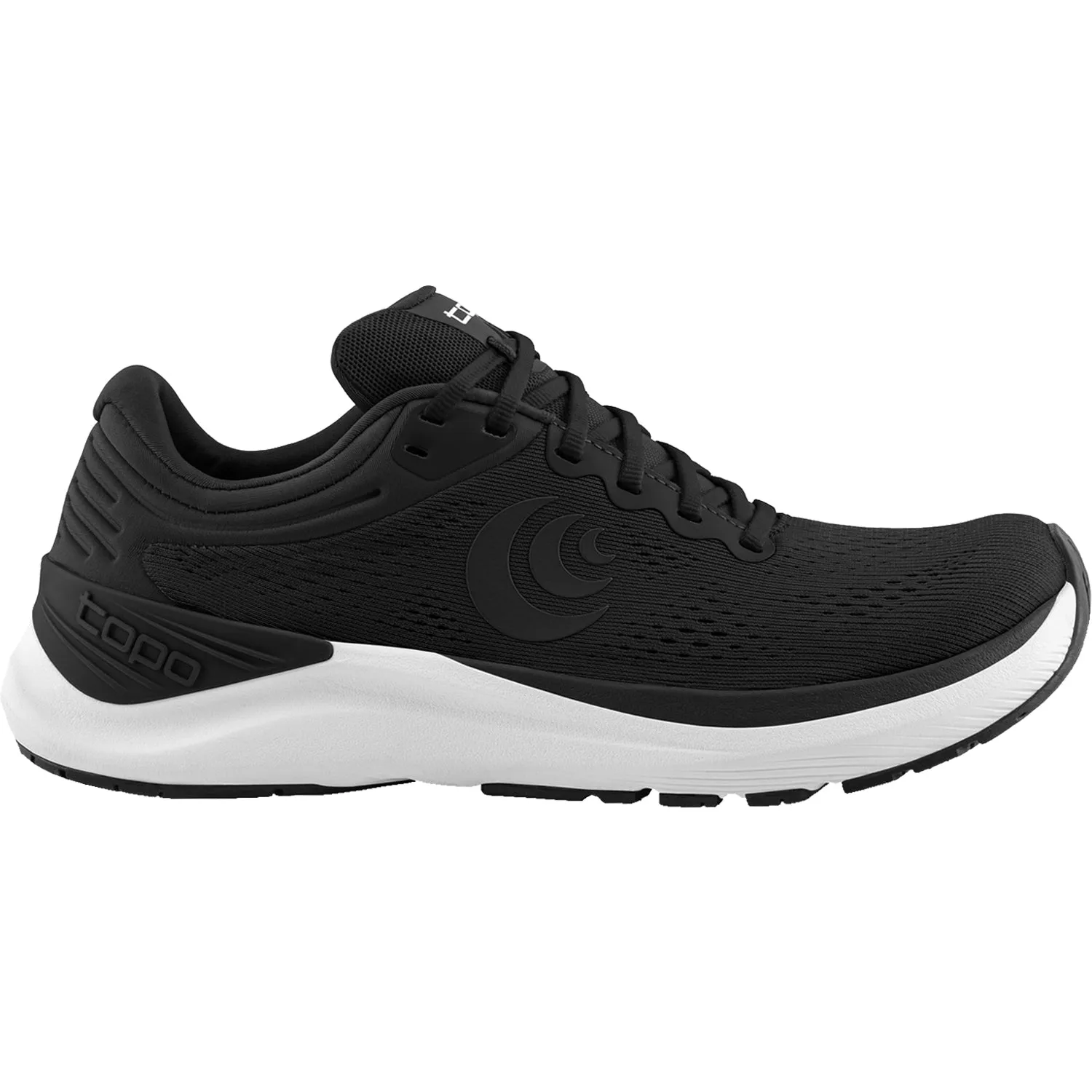 Women's Topo Ultrafly 4 Black/White Mesh