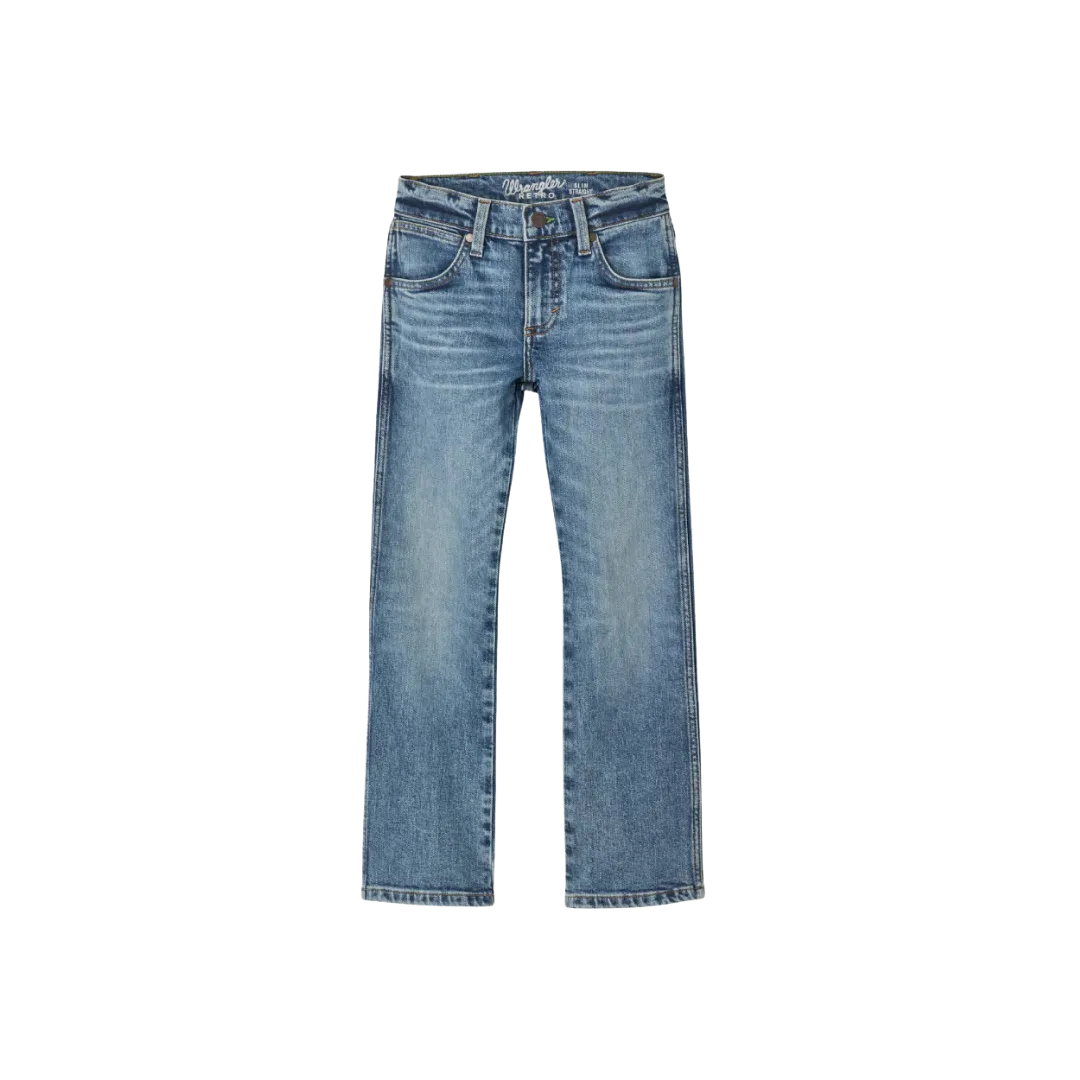 Wrangler Boy's Retro Slim Straight Jeans