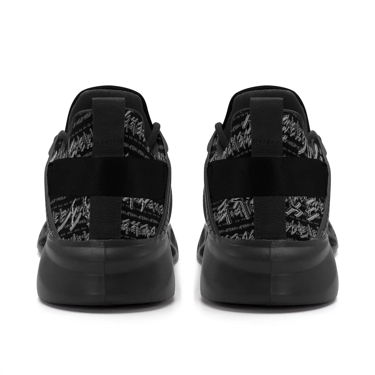 Yahuah Logo 01-02 Elastic Flyknit Unisex Sport Sneakers